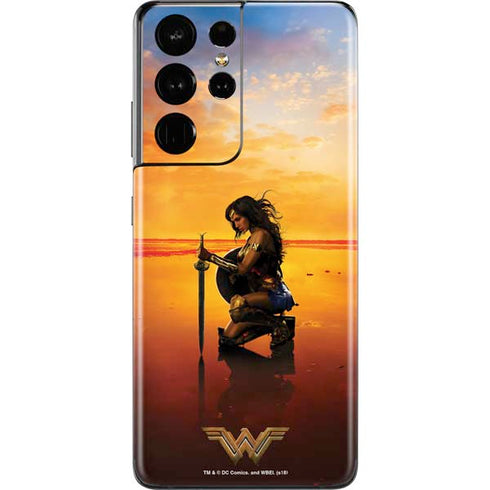 DC Comics Wonder Woman Character Movie Poster Galaxy S21 Ultra 5G Skin